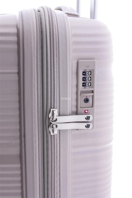 Maleta de cabina Gladiator Bionic 4 ruedas extensible beige - Imagen 2