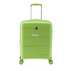 Maleta de cabina Gladiator Bionic 4 ruedas extensible verde claro - Imagen 1