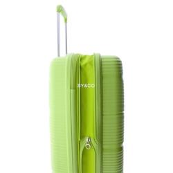 Maleta de cabina Gladiator Bionic 4 ruedas extensible verde claro - Imagen 2