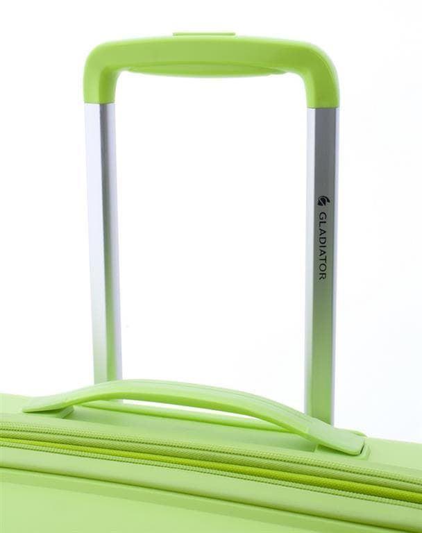 Maleta de cabina Gladiator Bionic 4 ruedas extensible verde claro - Imagen 8