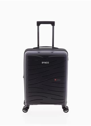 Maleta de cabina Gladiator Flow expansible negro - Imagen 1