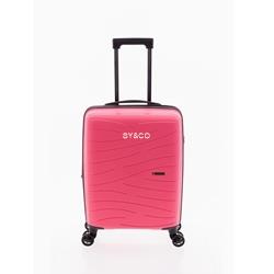 Maleta de cabina Gladiator Flow expansible rosa - Imagen 1