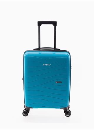 Maleta de cabina Gladiator Flow expansible turquesa - Imagen 1