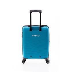 Maleta de cabina Gladiator Flow expansible turquesa - Imagen 2