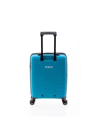 Maleta de cabina Gladiator Flow expansible turquesa - Imagen 2