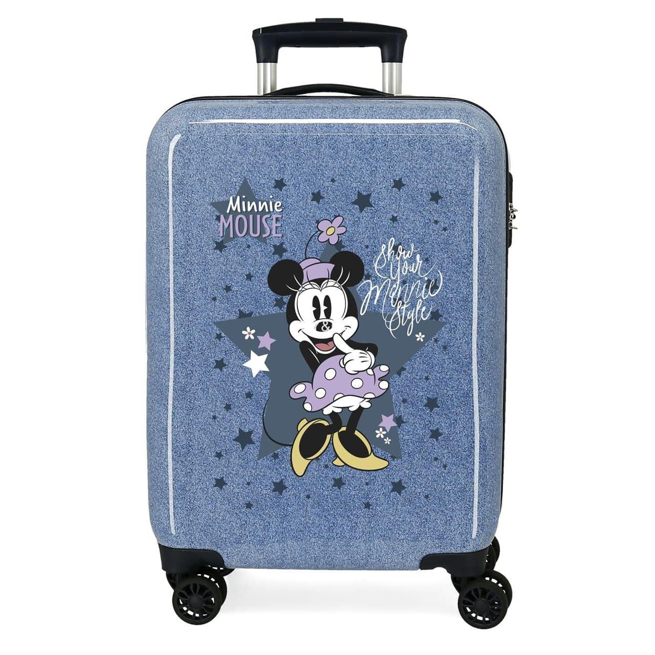 Maleta de cabina infantil Minnie Style Denim - Imagen 1