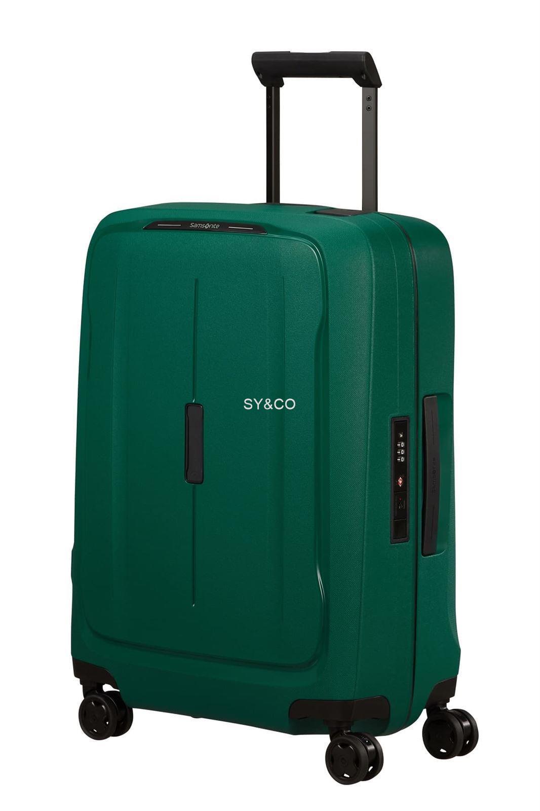 Maleta de cabina Samsonite Essens verde rígida 4 ruedas - Imagen 1