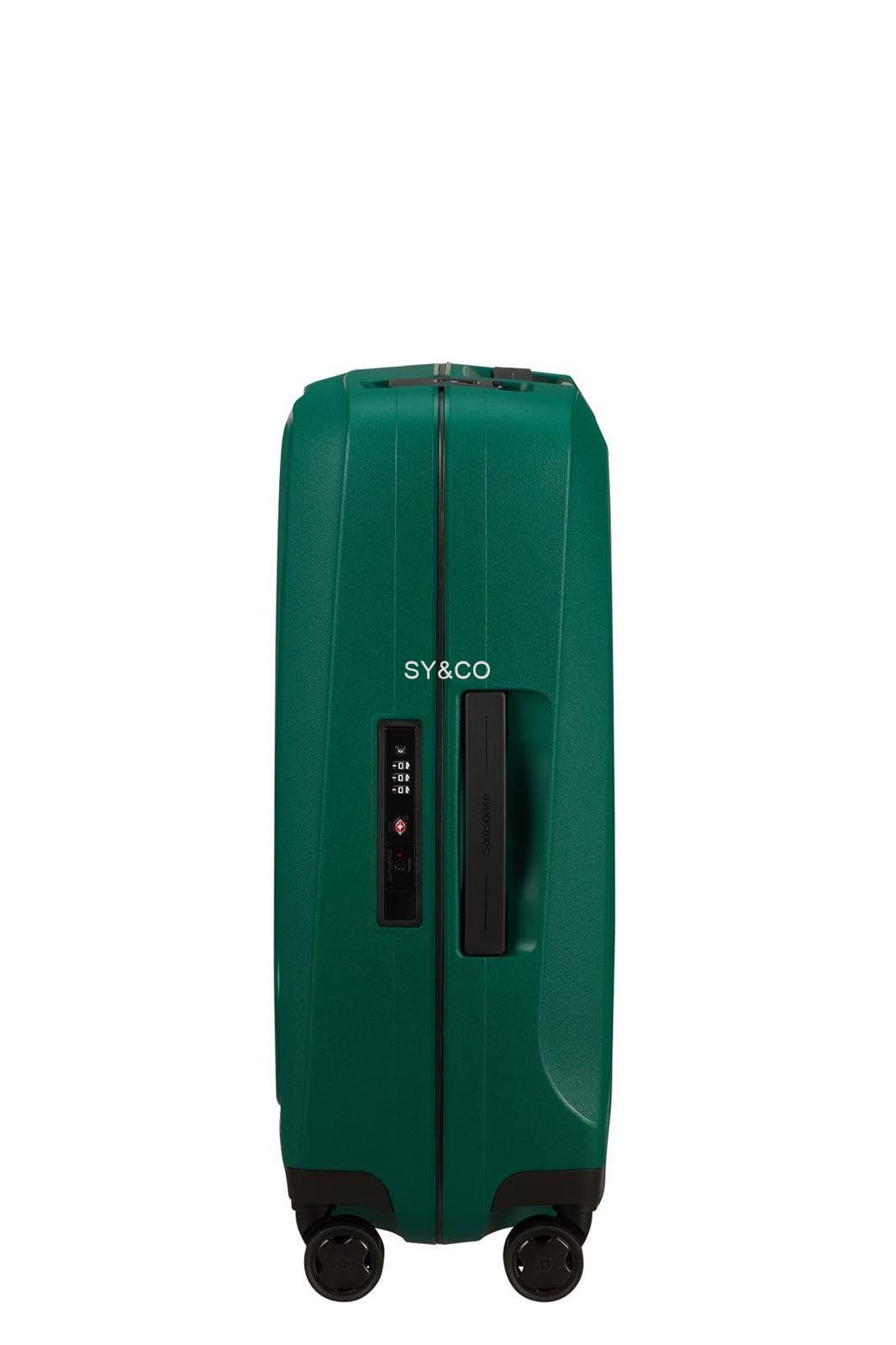 Maleta de cabina Samsonite Essens verde rígida 4 ruedas - Imagen 9