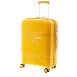 Maleta Gladiator Boxing expandible amarilla 67cm - Imagen 1