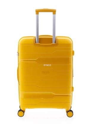 Maleta Gladiator Boxing expandible amarilla 67cm - Imagen 2