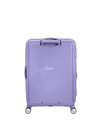 Maleta grande American Tourister Soundbox lavanda 77cm extensible - Imagen 2