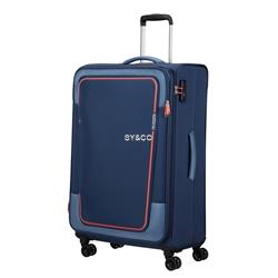Maleta grande extensible American Tourister Pulsonic azul - Imagen 1