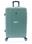Maleta grande Gladiator extensible 4 ruedas Tropical verde - Imagen 1