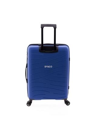 Maleta grande Gladiator Flow expansible azul 74cm - Imagen 2