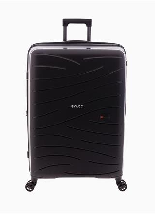 Maleta grande Gladiator Flow expansible negro 74cm - Imagen 1