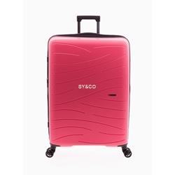 Maleta grande Gladiator Flow expansible rosa 74cm - Imagen 1