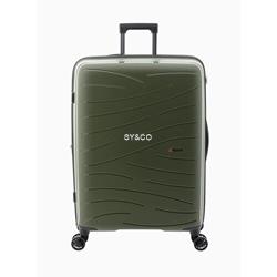 Maleta grande Gladiator Flow expansible verde 74cm - Imagen 1