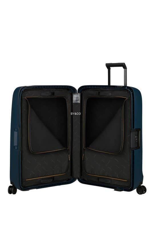 Maleta grande Samsonite Essens marino rígida 75cm 4 ruedas - Imagen 3