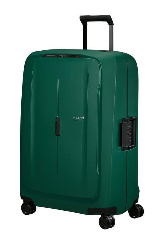 Maleta grande Samsonite Essens verde rígida 75cm 4 ruedas - Imagen 1