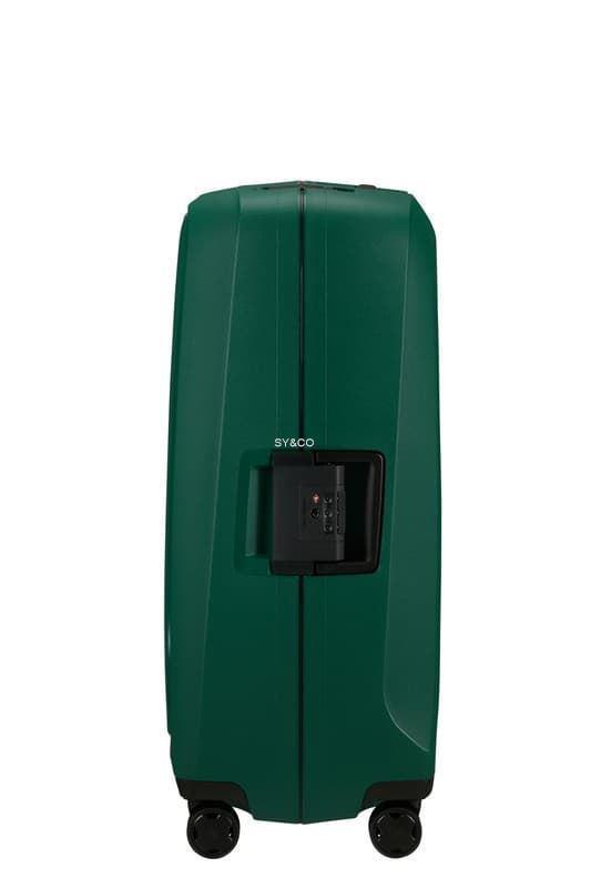 Maleta grande Samsonite Essens verde rígida 75cm 4 ruedas - Imagen 3