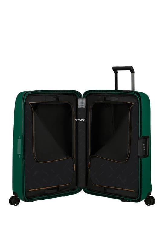 Maleta grande Samsonite Essens verde rígida 75cm 4 ruedas - Imagen 5