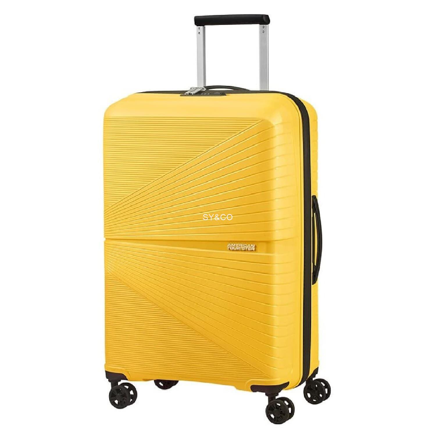 Maleta mediana American Tourister Airconic amarillo 67CM - Imagen 1