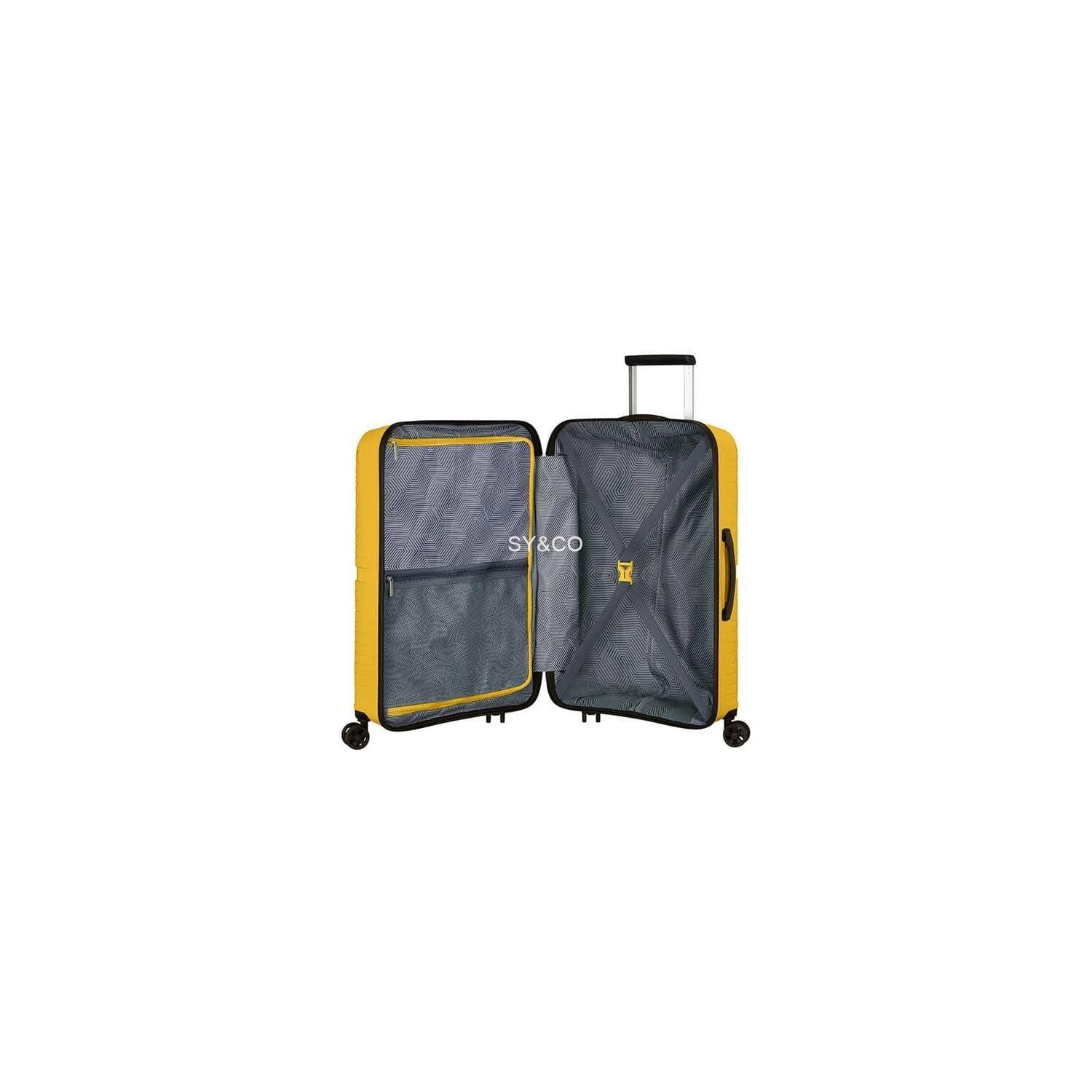 Maleta mediana American Tourister Airconic amarillo 67CM - Imagen 2