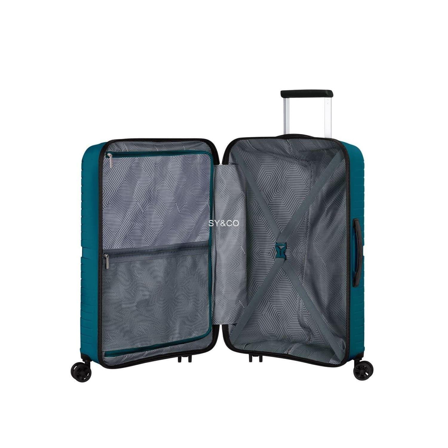 Maleta mediana American Tourister Airconic azul 67CM - Imagen 3