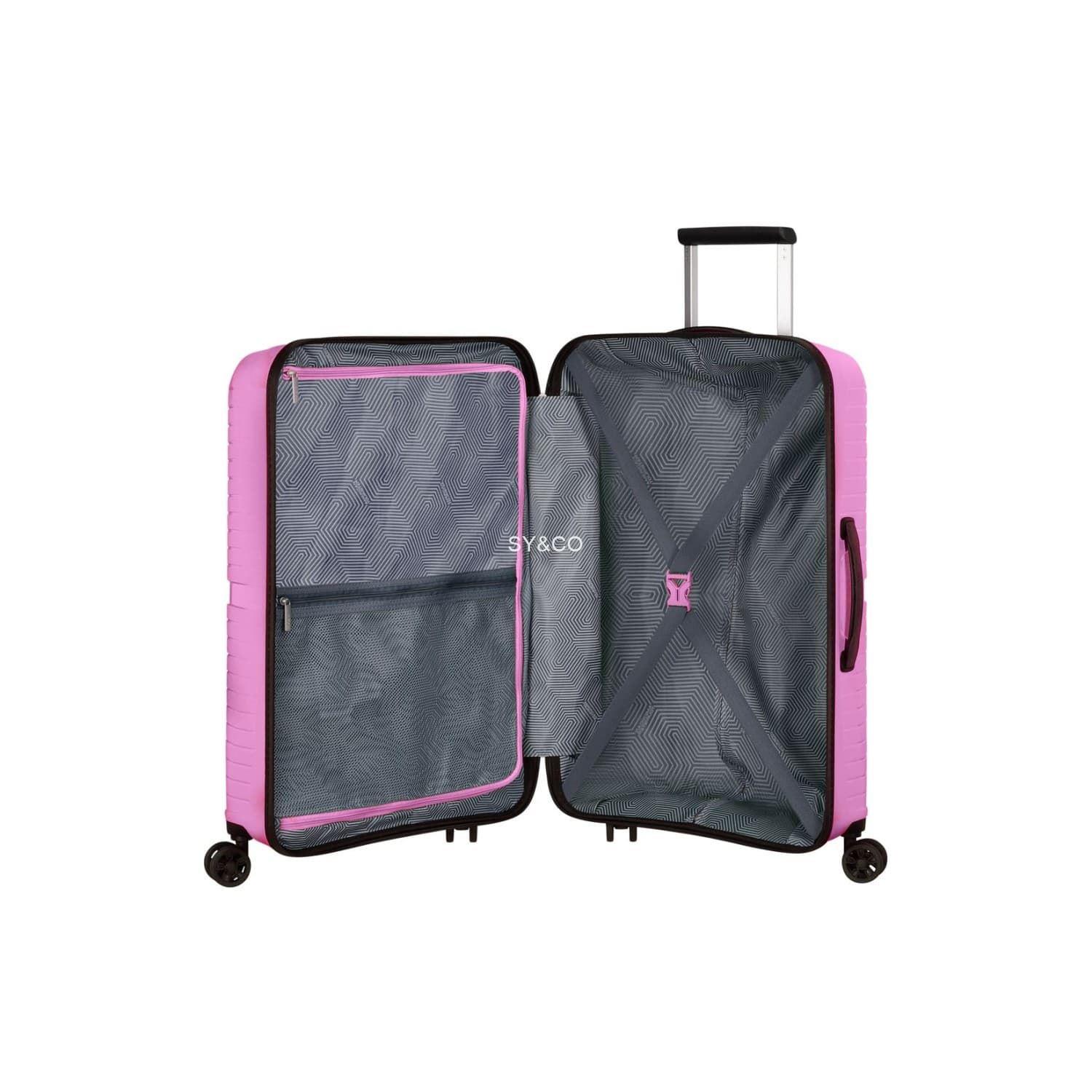 Maleta mediana American Tourister Airconic rosa 67CM - Imagen 3