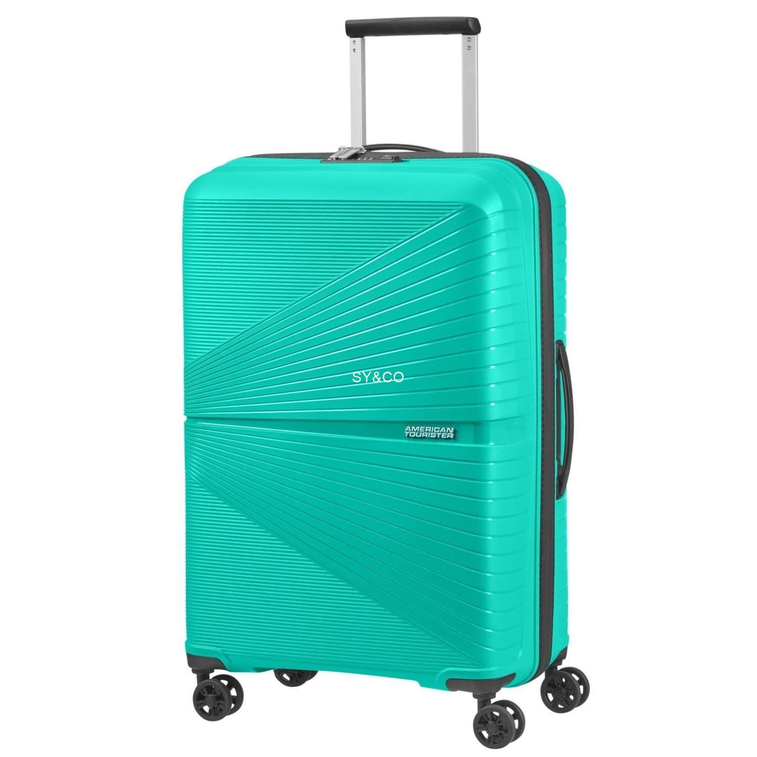 Maleta mediana American Tourister Airconic turquesa 67CM - Imagen 1