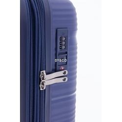 Maleta mediana Gladiator Bionic 4 ruedas extensible azul - Imagen 2