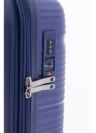 Maleta mediana Gladiator Bionic 4 ruedas extensible azul - Imagen 2