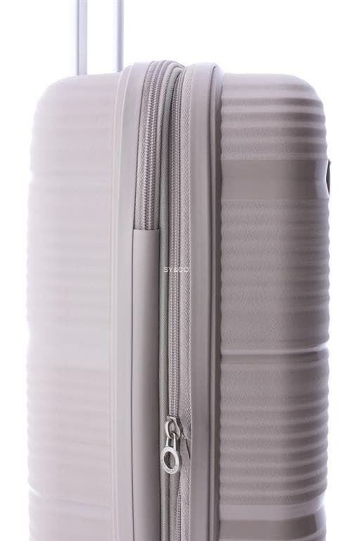 Maleta mediana Gladiator Bionic 4 ruedas extensible negra - Imagen 4