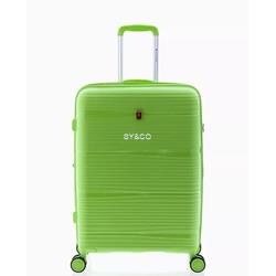 Maleta mediana Gladiator Bionic 4 ruedas extensible verde claro - Imagen 1