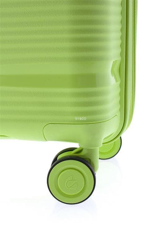 Maleta mediana Gladiator Bionic 4 ruedas extensible verde claro - Imagen 9