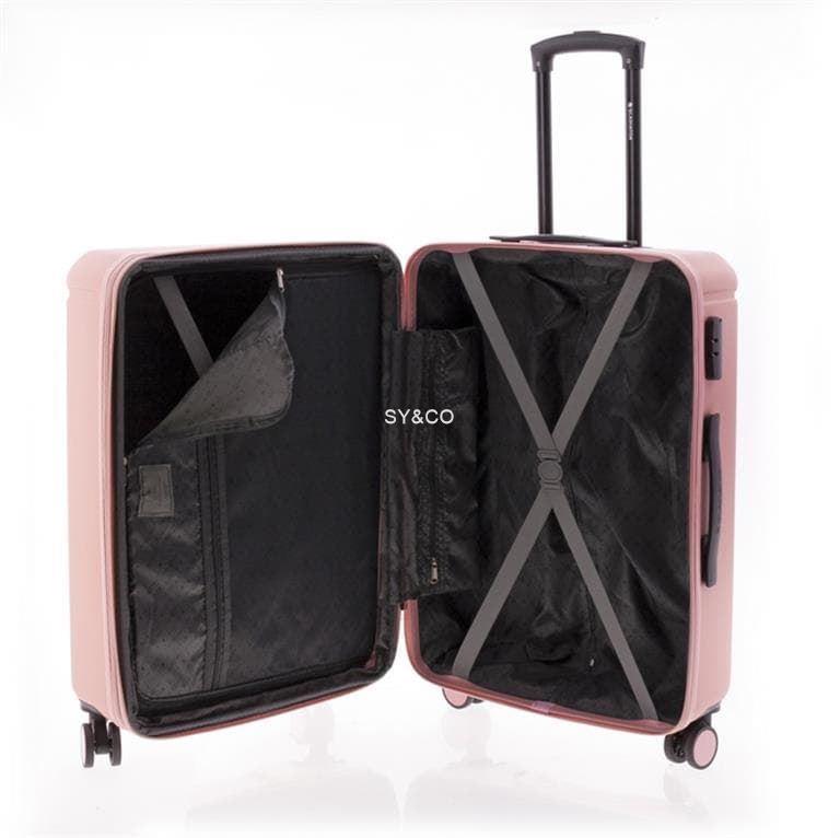 Maleta mediana Gladiator extensible 4 ruedas Tropical rosa - Imagen 3