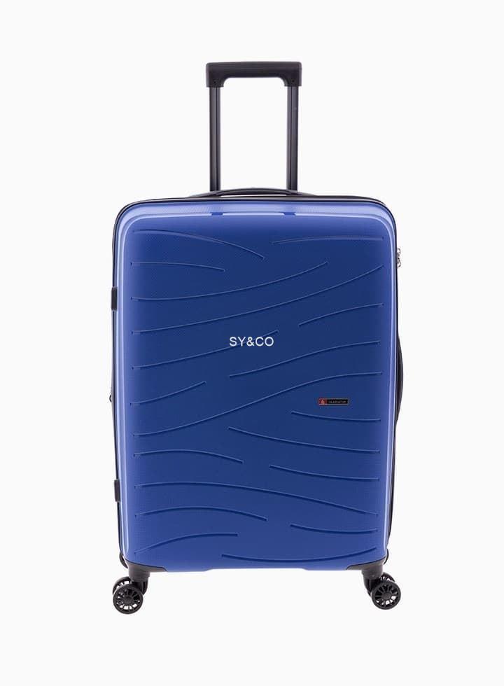 Maleta mediana Gladiator Flow expansible azul 68cm - Imagen 1