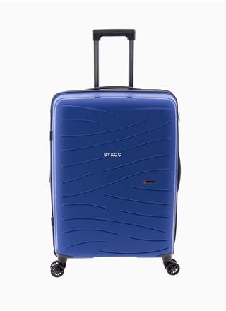 Maleta mediana Gladiator Flow expansible azul 68cm - Imagen 1