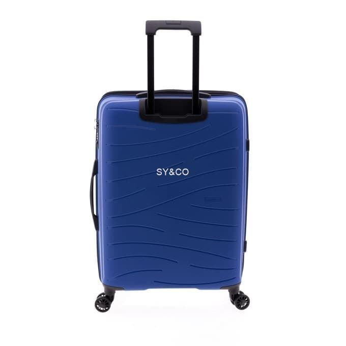Maleta mediana Gladiator Flow expansible azul 68cm - Imagen 2