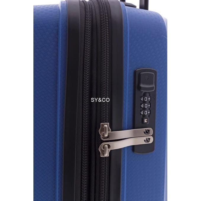 Maleta mediana Gladiator Flow expansible azul 68cm - Imagen 4