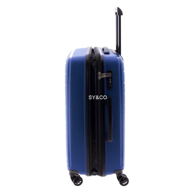 Maleta mediana Gladiator Flow expansible azul 68cm - Imagen 8