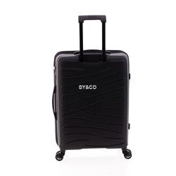 Maleta mediana Gladiator Flow expansible negro 68cm - Imagen 2