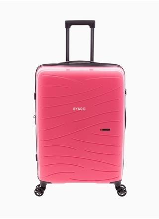 Maleta mediana Gladiator Flow expansible rosa 68cm - Imagen 1