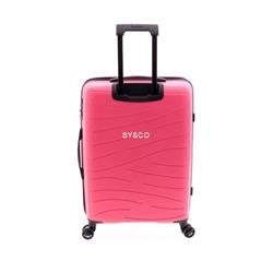 Maleta mediana Gladiator Flow expansible rosa 68cm - Imagen 2