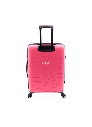 Maleta mediana Gladiator Flow expansible rosa 68cm - Imagen 2