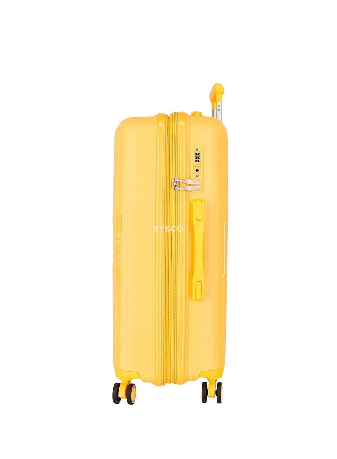 Maleta mediana Inari extensible amarillo de Movom - Imagen 4