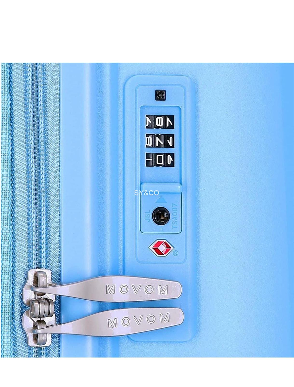 Maleta mediana Inari extensible azul de Movom - Imagen 2