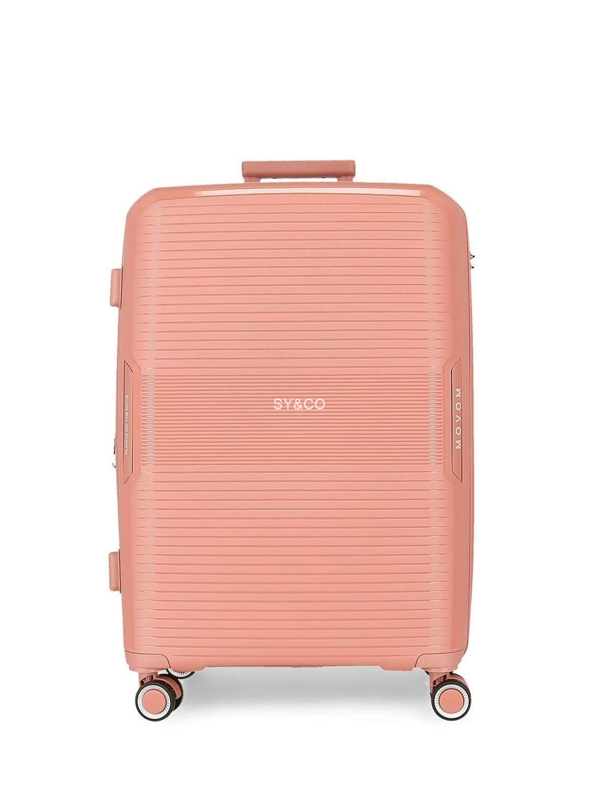 Maleta mediana Inari extensible rosa de Movom - Imagen 1