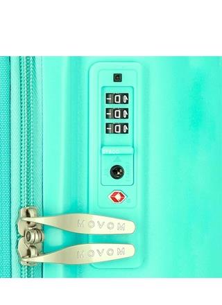 Maleta mediana Inari extensible turquesa de Movom - Imagen 2