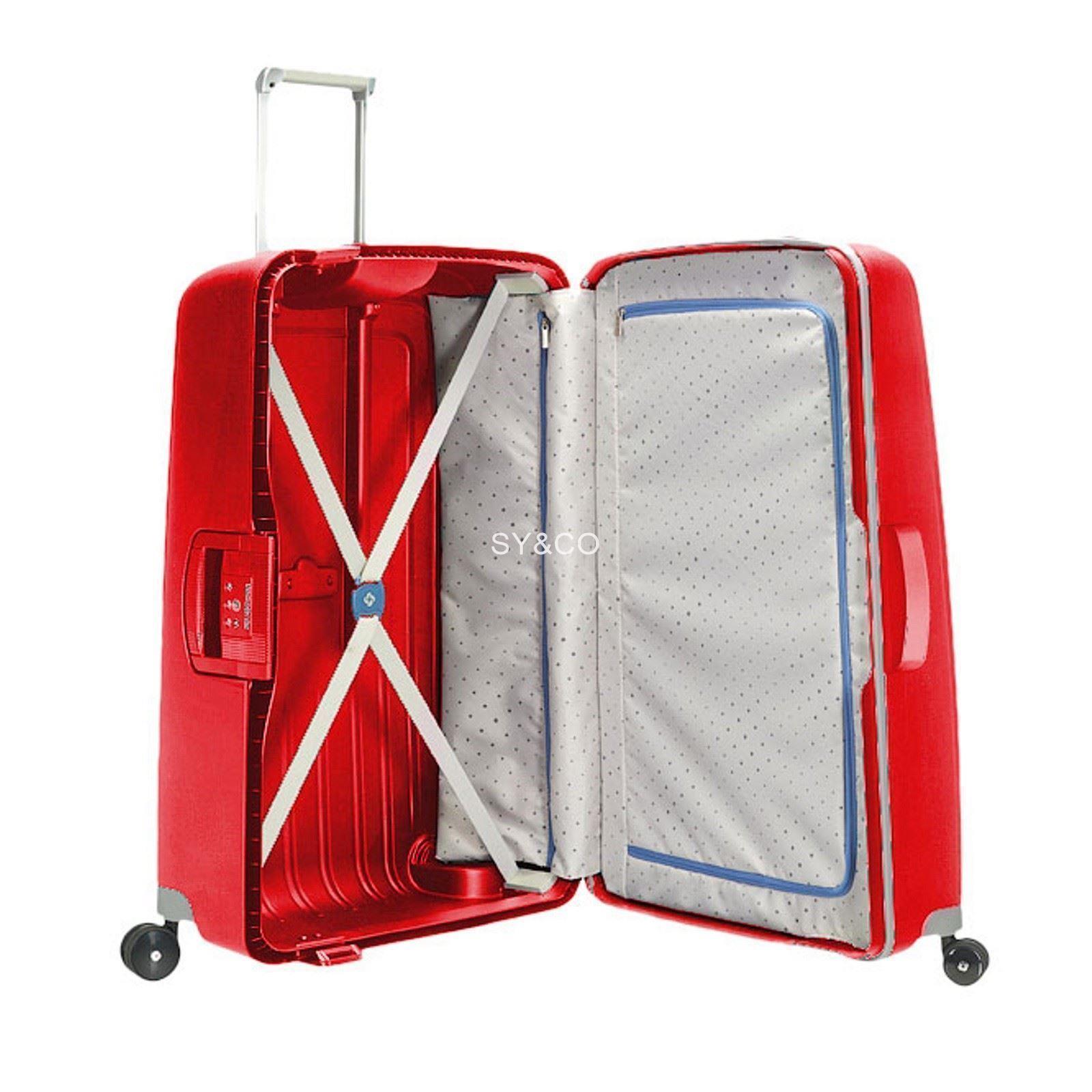 Maleta Samsonite S'Cure rojo 69CM - Imagen 2